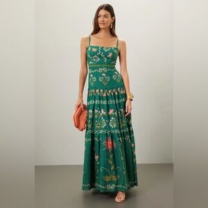 AGUA BY AGUA BENDITA Women's Lima Esmeralda Maxi Dress